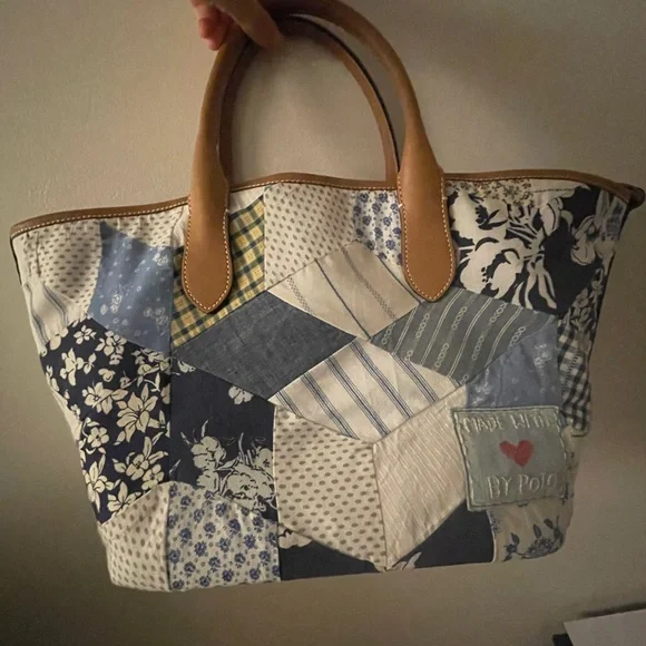 Polo Ralph Lauren Patchwork Handbag
